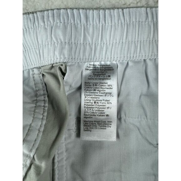 J.Crew Mens XL Gray Drawstring Elastic Waist Shorts - Picture 6 of 12